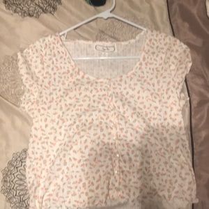Flower crop top